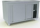 Dominox Подготвителен шкаф с плъзгащи се врати 120x70x86см