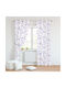 Mc Decor Κουρτίνα με Τρουκς 345 Λιλά 140x280εκ.