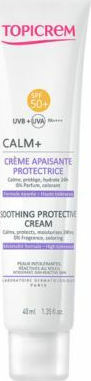 Topicrem Calm + Soothing Protective Cream SPF50 40ml | Skroutz.gr