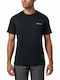 Columbia Herren T-Shirt Kurzarm Schwarz