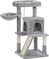 Feandrea Cat Scratching Post Cat Trees Gray 48x48x96cm. PCT51W