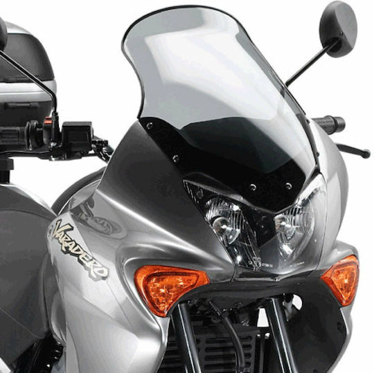 Givi Motorcycle Windshield & Windscreen Tinted Visor for Honda XL 125 V Varadero 2001-2006 D215S