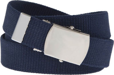 Survivors 00705 Military Strap Belt 40mm Blue Μακριά 4cm