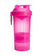 SmartShake Original2Go Plastic Protein Shaker 600ml Pink