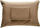 SB Home Cearșaf Single cu Elastic 100x200+30cm. Delos Espresso