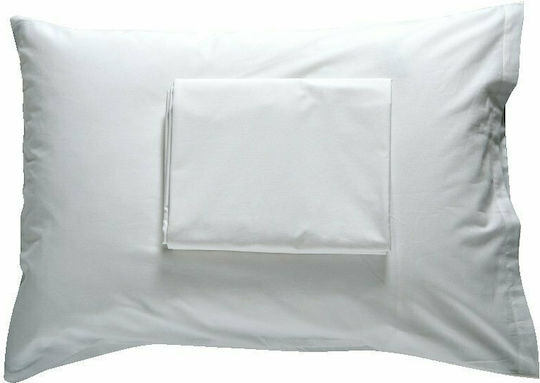 SB Home Cearșaf Single cu Elastic 100x200+30cm. Delos Alb