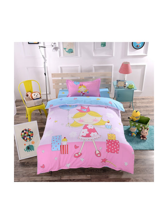 Mc Decor Princess 4920 Set Kids Duvet Cover Sin...
