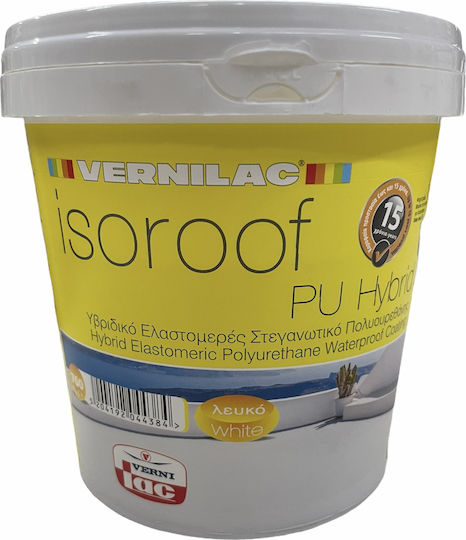 Vernilac Isoroof Elastomer Acryl Dichtungsmaterial Polyurethan 0.750lt Weiß