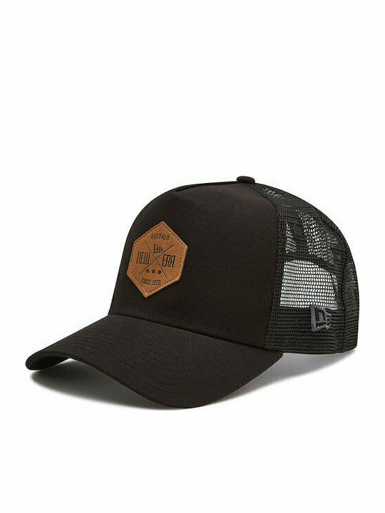 New Era Patch Women's Trucker Cap Black