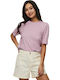 Only Women's T-shirt Mauve Shadows