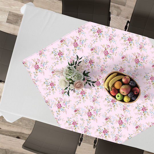 Lino Home Kariert Rakel 301 Lilac 90x90cm