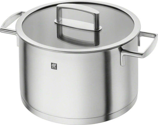 Zwilling J.A. Henckels Tiefer Edelstahl-Topf 6Es / 24cm