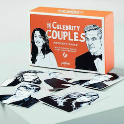 Printworks Board Game Memo Game Celebrity Couples for 2 Players 12+ Years PW00083 (EN)