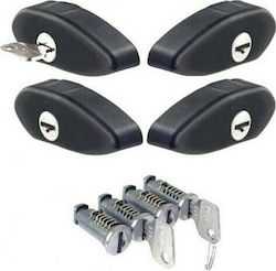 Auto Gs Car Roof Rack Locks Locks for Cruz Airo 932-047 4 pieces 4pcs