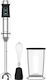 Cecotec Power Titan Black 1500 XL Cream Hand Blender with Inox Rod 1500W Black