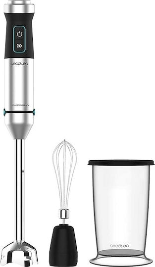 Cecotec Power Titan Black 1500 XL Cream Hand Blender with Inox Rod 1500W Black