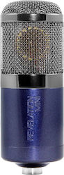 MXL Condenser XLR Microphone Revelation mini FET Shock Mounted/Clip On for Voice In Blue Colour