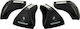 Nordrive Legs for Roof Bars Standard End Feet with Caps and Lock Evos 4pcs 4pcs