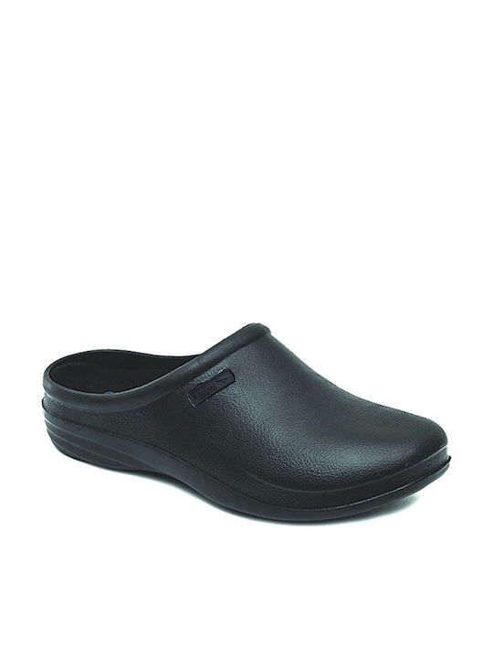 Level Anatomic Damen Anatomisch Clogs Schwarz