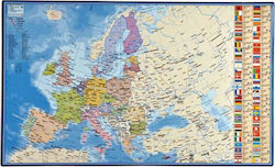 Viquel Σουμέν Μονό Πλαστικό Χάρτης Ευρώπης Πολύχρωμο 60x36cm