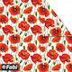 Fabi Χαρτόνι Floral Διπλής Όψης Παπαρούνες 50x7...