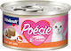 Vitakraft Poesie Mousse Nassfutter für Erwachsene Katzen in Dose mit Ente 85gr