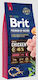 Brit Premium by Nature Junior Large 3kg Dry Food Gluten-Free for Large Breed Puppies with Chicken