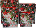 Ankor Papier Weihnachtlich Tasche für Geschenke Bunt 20x10x24cm. 1626-9