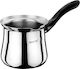 Homeplus Kaffeekanne Rostfreier Stahl Classic Silber 450ml