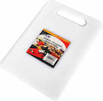 Homestyle Rectangular Plastic Chopping Board White 24.5x34.5cm