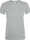 Sol's Regent Women's Short Sleeve Promotional T-Shirt Grey Melange 01825-350