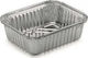 THalassinos Aluminum Container Rectangle (100pcs)