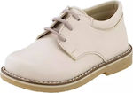 Gorgino Ecru Baptism Leather Oxfords /Εκρού