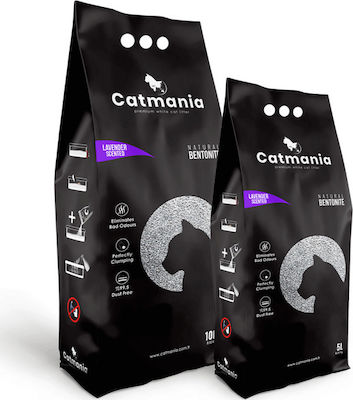 Catmania Nisip pentru pisici Lavanda Aglutinare 5lt MCL3