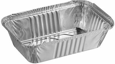 Sanitas Aluminum Container Rectangle (100pcs)