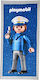 Stamion Playmobil Policeman Παιδική Πετσέτα Θαλάσσης Μπλε 150x75εκ.