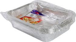 Revan Aluminum Container Rectangle (6pcs)