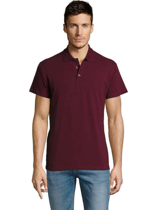 Sol's Summer Ii Men's Short Sleeve Promotional T-Shirt Burgundy