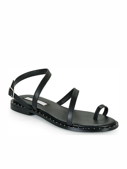 Pepe Jeans Hayes Bass Γυναικεία Σανδάλια Μαύρα