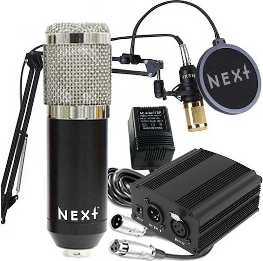 Next Phantom Power Kit Set Kondensatormikrofon Stoßmontiert für Gesang