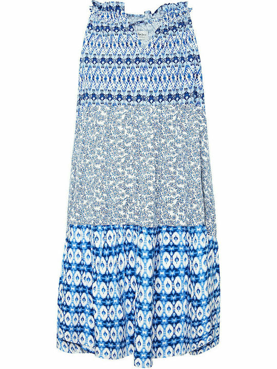 MANUELA Children's Dress Sleeveless Light Blue
