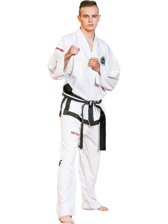 Top Ten Diamond ITF Taekwondo Dobok Adults/Kids White
