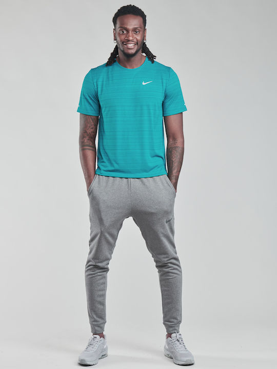 Nike Παντελόνι Φόρμας Dri-Fit με Λάστιχο Γκρι