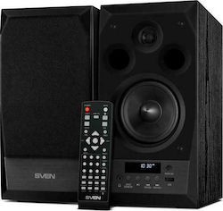 Sven Sistem audio 2 MC-10 SV-014018 50W cu Media digitale Player și Bluetooth Negru