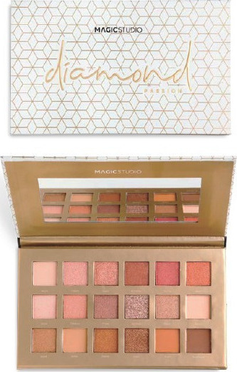 IDC Magic Studio 24-Farben Lidschatten Palette | Vielseitige Augen-Make-up-Farben Für Kreative Looks