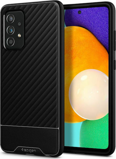 Spigen Core Armor Back Cover Σιλικόνης 0.42mm Μαύρο (Galaxy A72)