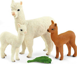 Schleich-S Miniature Toy Wild Life Alpaca Set for 3-8 Years 42544