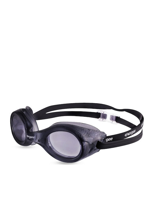 Vorgee Voyager 808122 Γυαλιά Κολύμβησης Ενηλίκων με Αντιθαμβωτικούς Φακούς Μαύρα