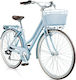 MBM Boulevard 28" 2019 Lady Light Blue Bike City with 6 Speeds