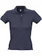 Sol's People Women's Short Sleeve Promotional T-Shirt Navy Blue